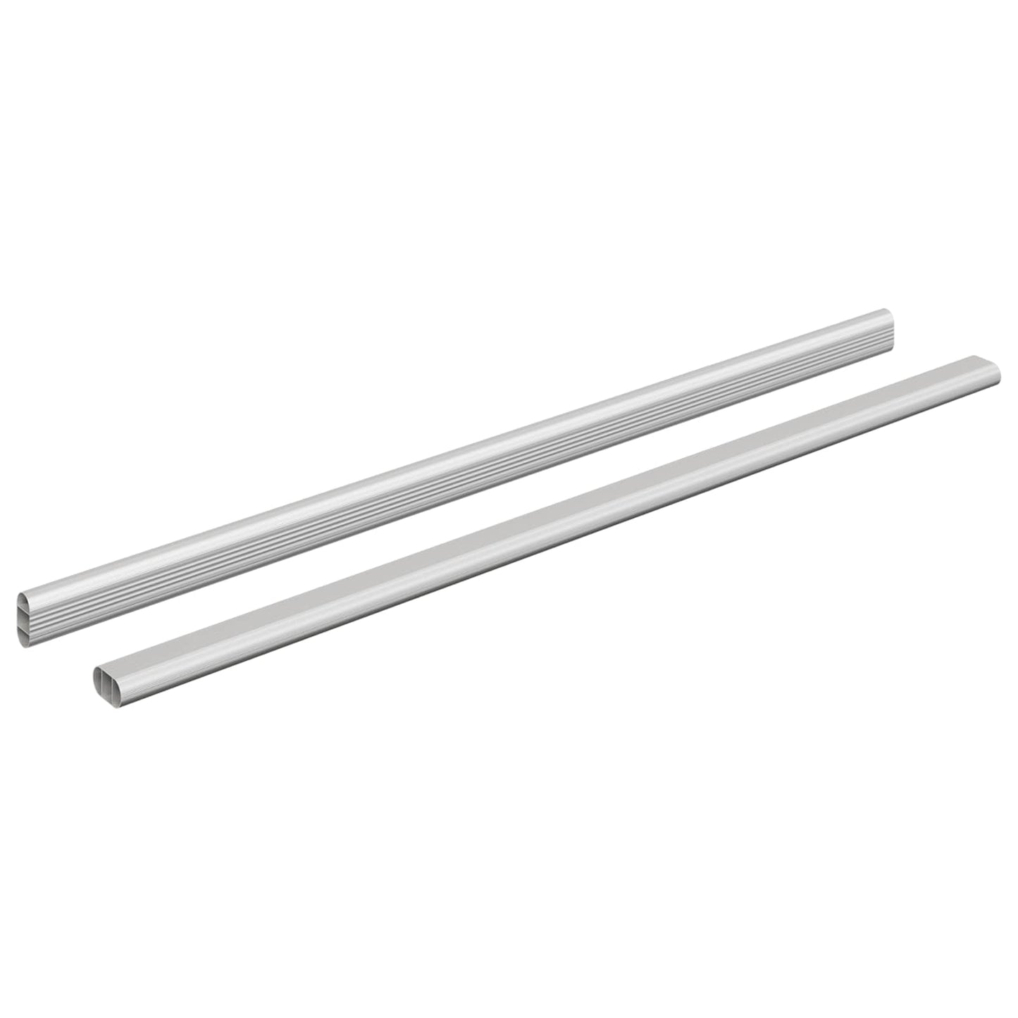Kaststaaf 2 pcs Zilver 764 x 15 x 29 mm Aluminium Legering
