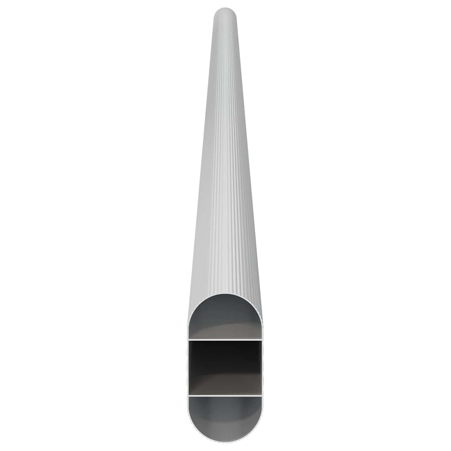 Kaststaaf 12 pcs Zilver 764 x 15 x 29 mm Aluminium Legering