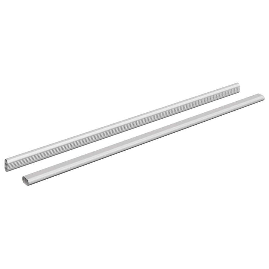 Kaststaaf 2 pcs Zilver 764 x 15 x 29 mm Aluminium Legering