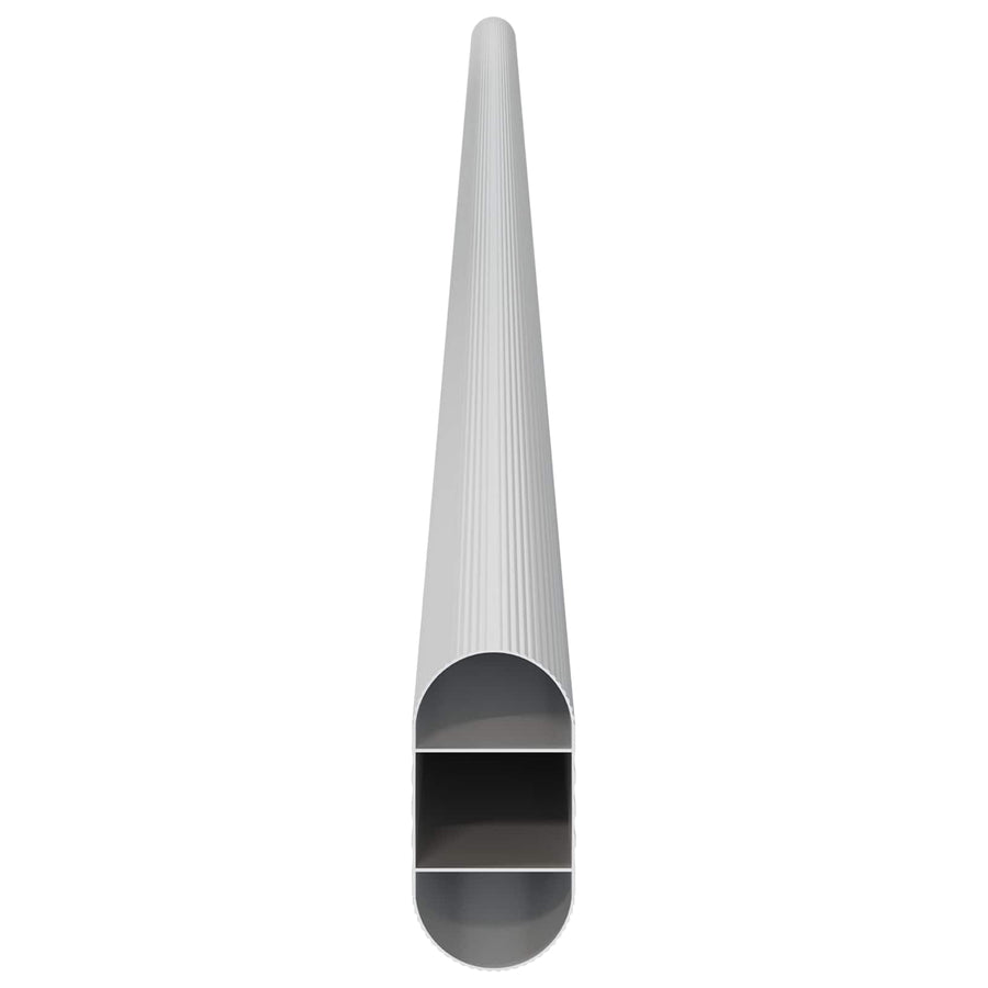 Kaststaaf 12 pcs Zilver 764 x 15 x 29 mm Aluminium Legering