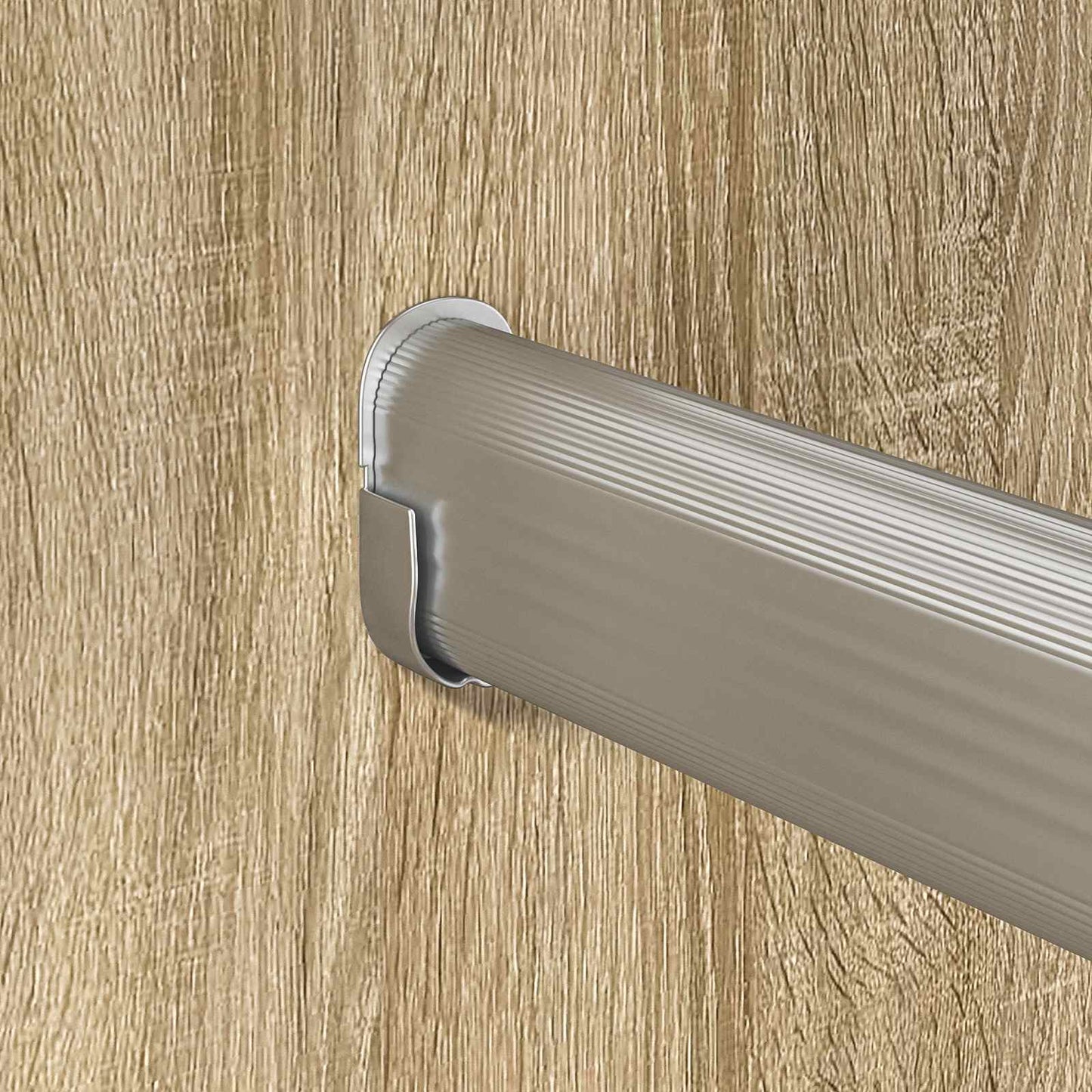 Kaststaaf 2 pcs Zilver 764 x 15 x 29 mm Aluminium Legering