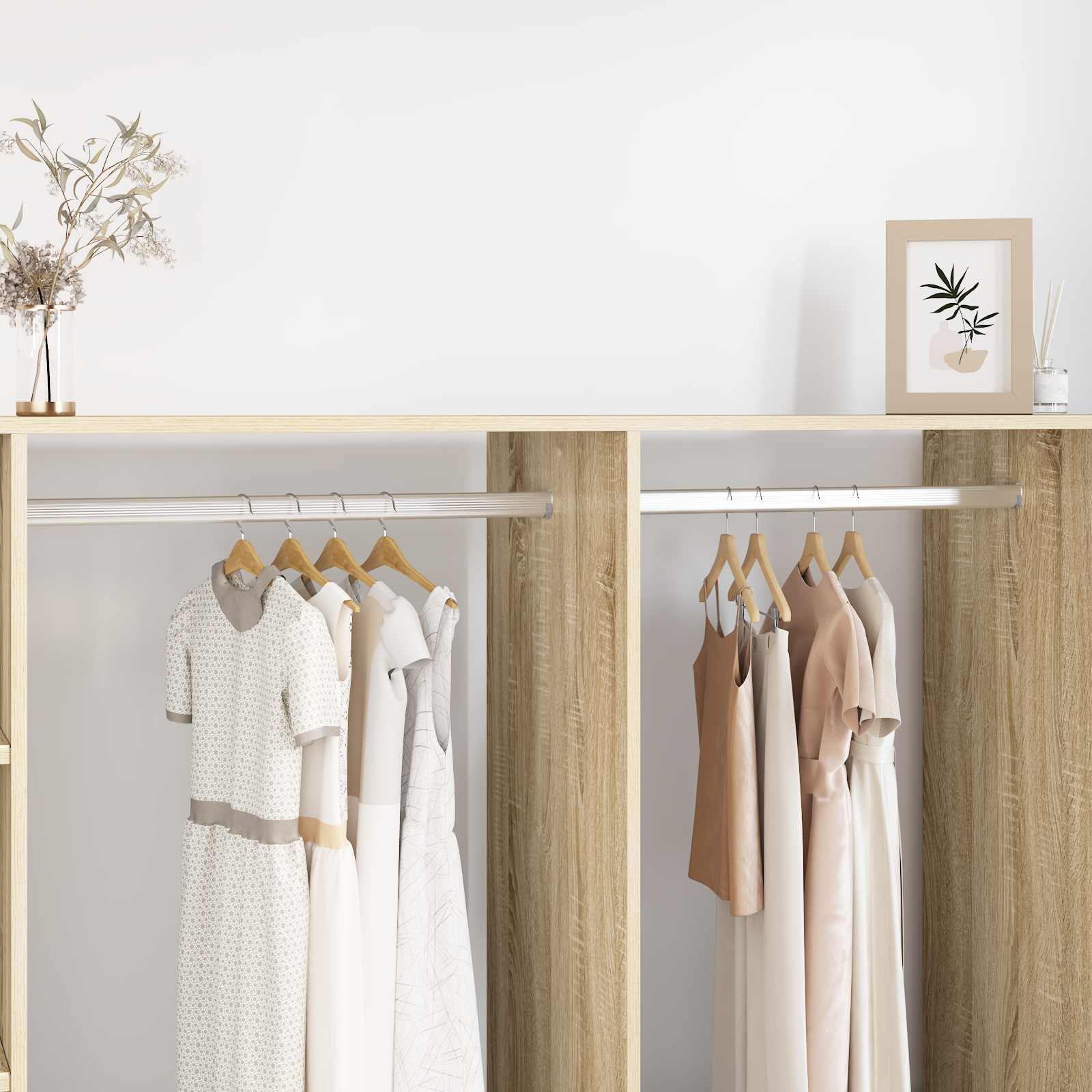 Kaststaaf 2 pcs Zilver 764 x 15 x 29 mm Aluminium Legering