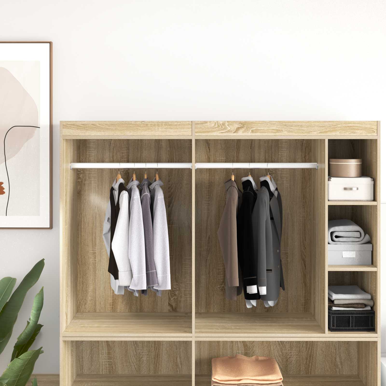 Kaststaaf 2 pcs Zilver 764 x 15 x 29 mm Aluminium Legering