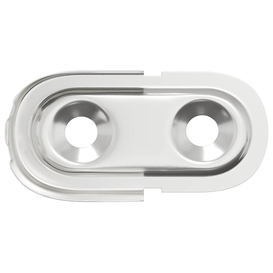 Kast Stang Beugel 2 pcs Wit Zink 40 x 18 x 10 mm IJzer