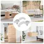 LED strip clips 23.8 x 7.3 x 4.3 mm transparant kunststof ijzer