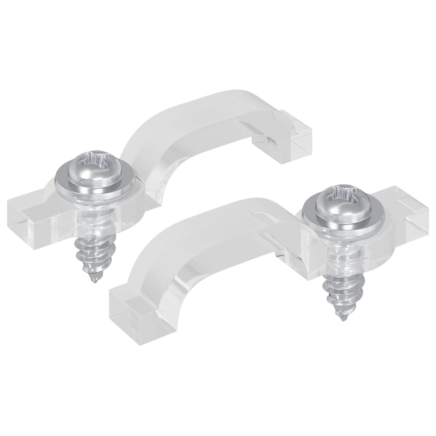 LED Strip Clips 2 pcs Doorzichtig 2 x 1 x 0.5 cm