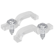 LED Strip Clips 2 pcs Doorzichtig 2 x 1 x 0.5 cm