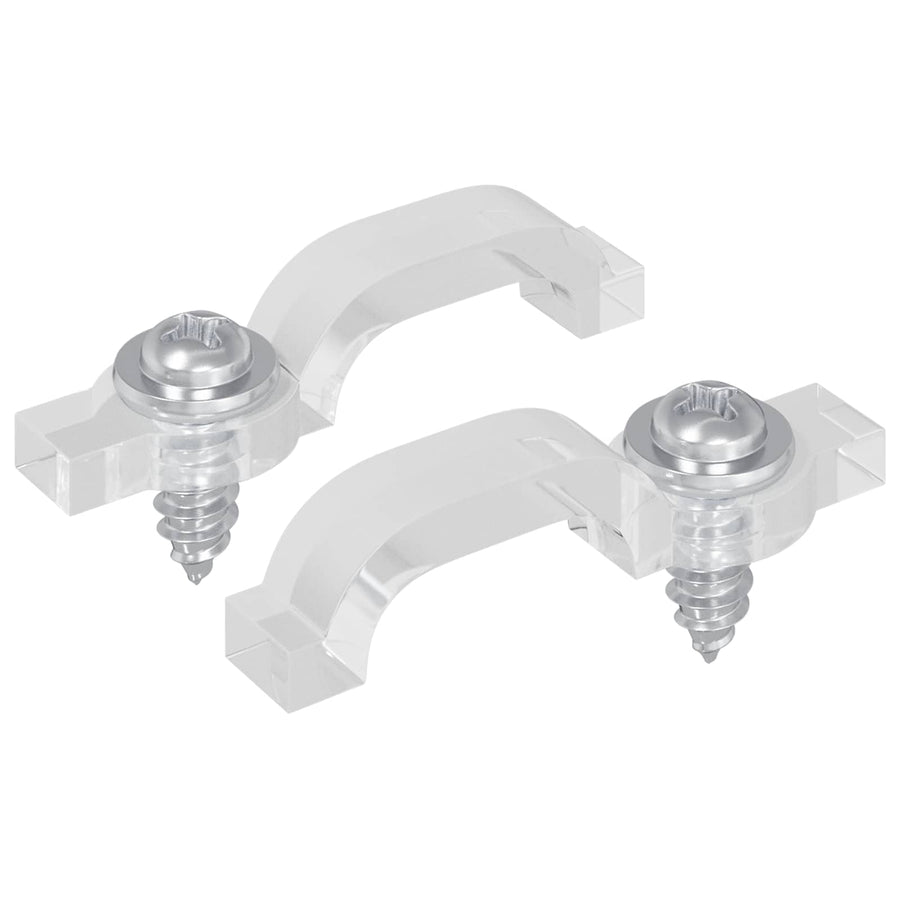 LED Strip Clips 2 pcs Doorzichtig 2 x 1 x 0.5 cm