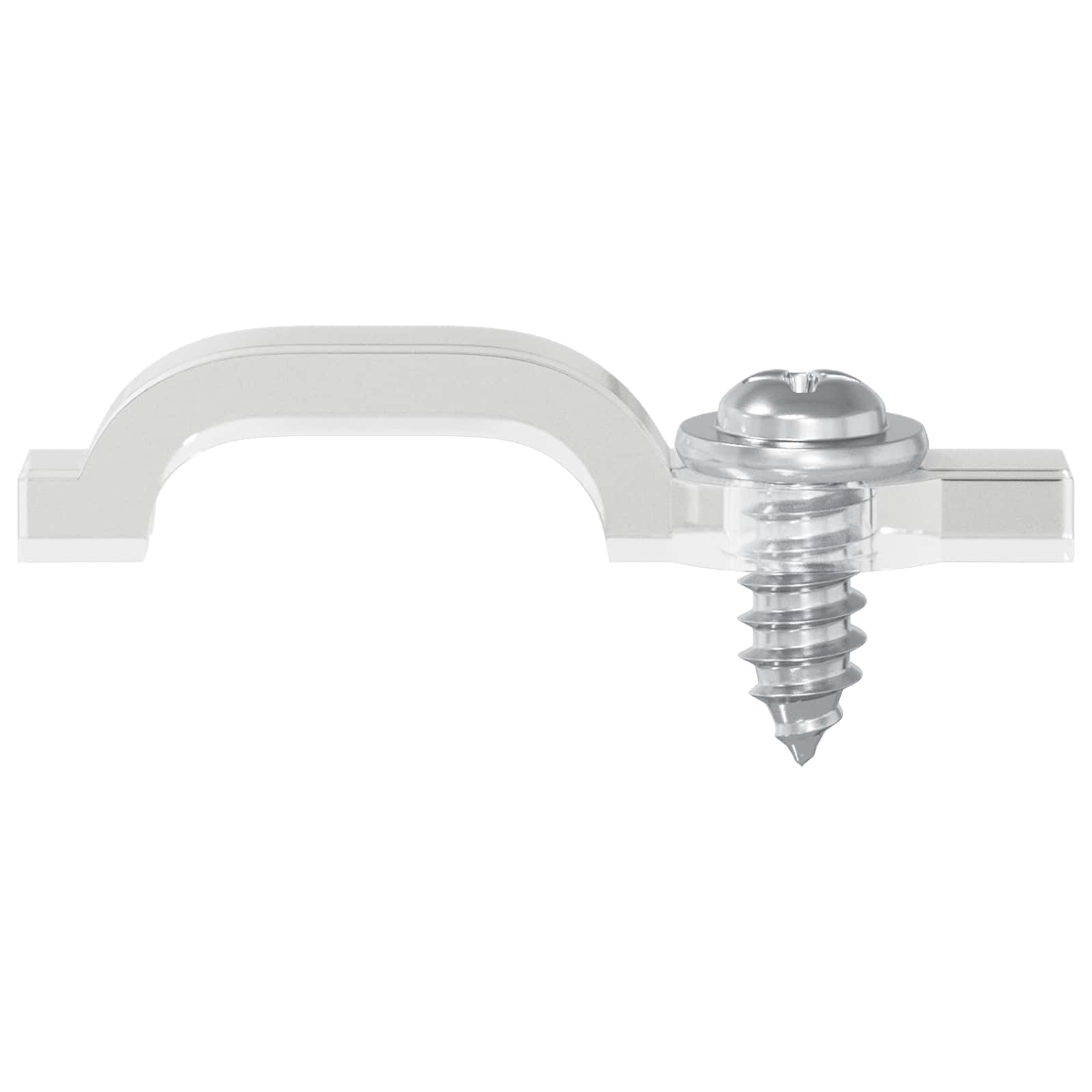 LED Strip Clips 12 pcs Doorzichtig 2 x 1 x 0.5 cm