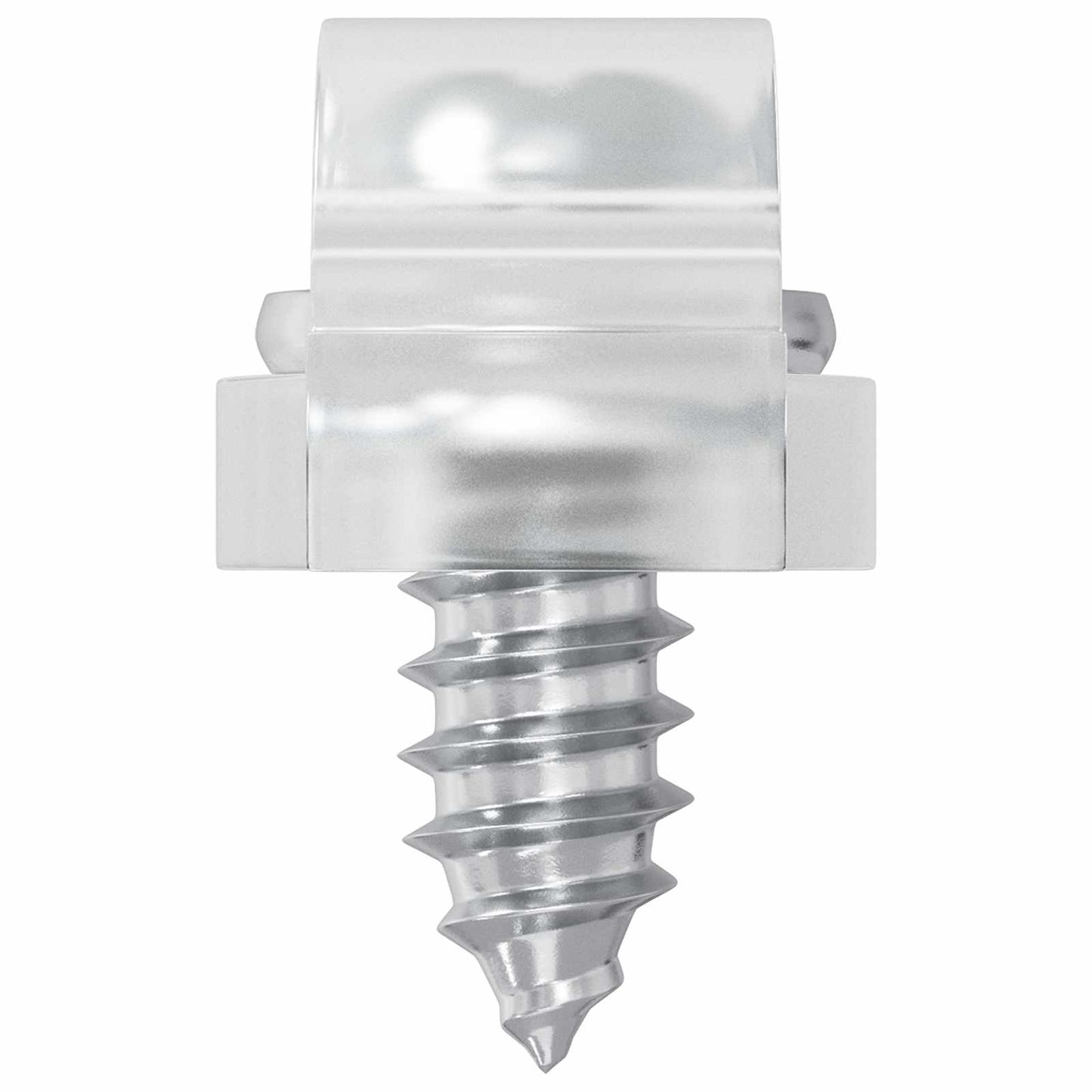 LED Strip Clips 12 pcs Doorzichtig 2 x 1 x 0.5 cm