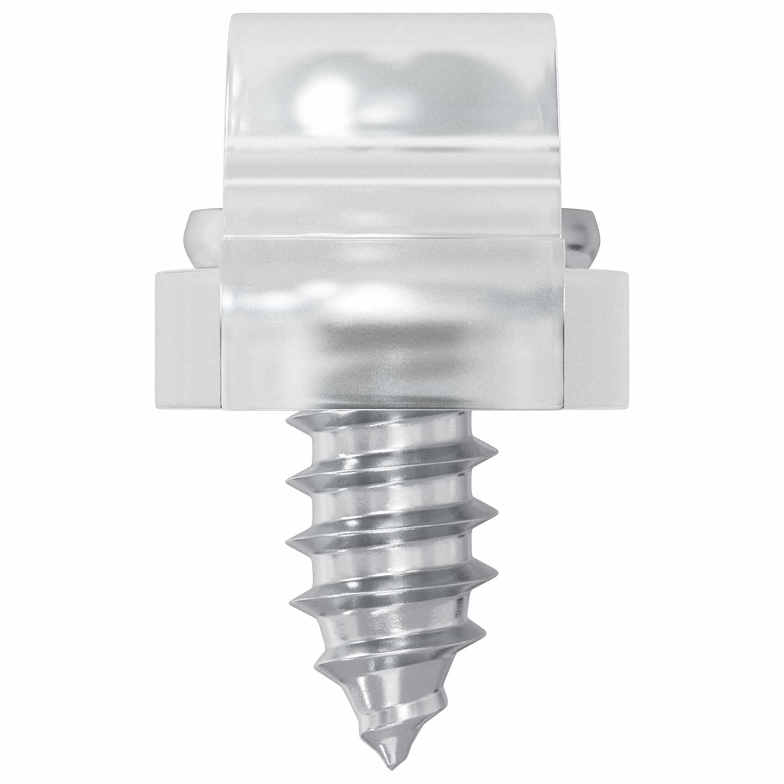 LED Strip Clips 12 pcs Doorzichtig 2 x 1 x 0.5 cm