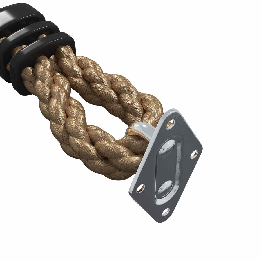 Klimtouw Bruin 305 cm Nylon