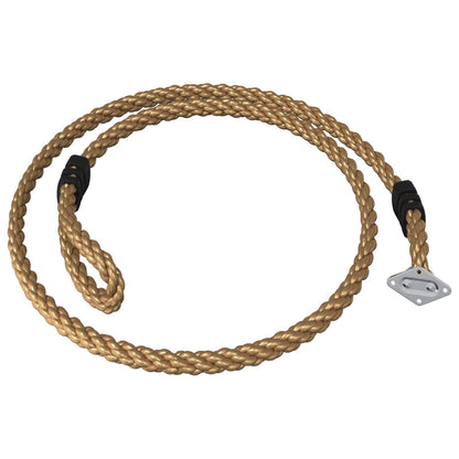 Klimtouw Bruin 305 cm Nylon