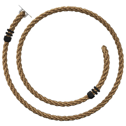 Klimtouw Bruin 305 cm Nylon