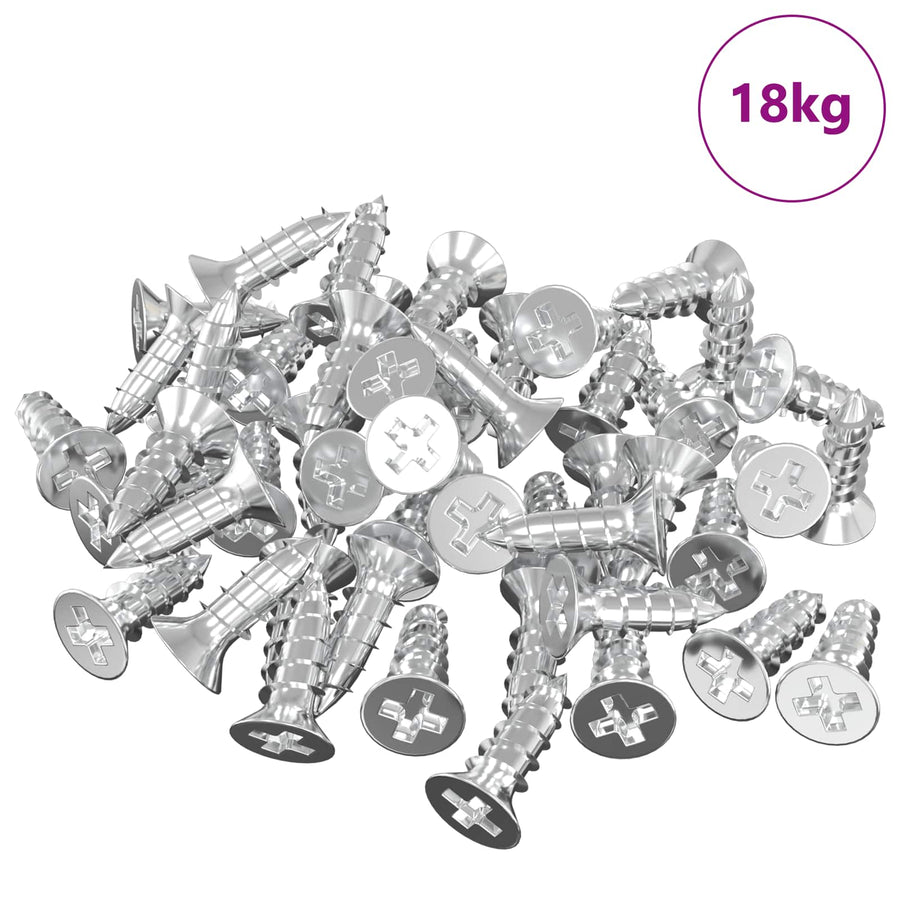 Spiegel Bevestigingsbeugel 340 pcs Nikkel 35 x 30 x 8,3 mm