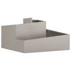 Garden Flower Pot Brown 80 x 80 x 50 cm Corten Steel
