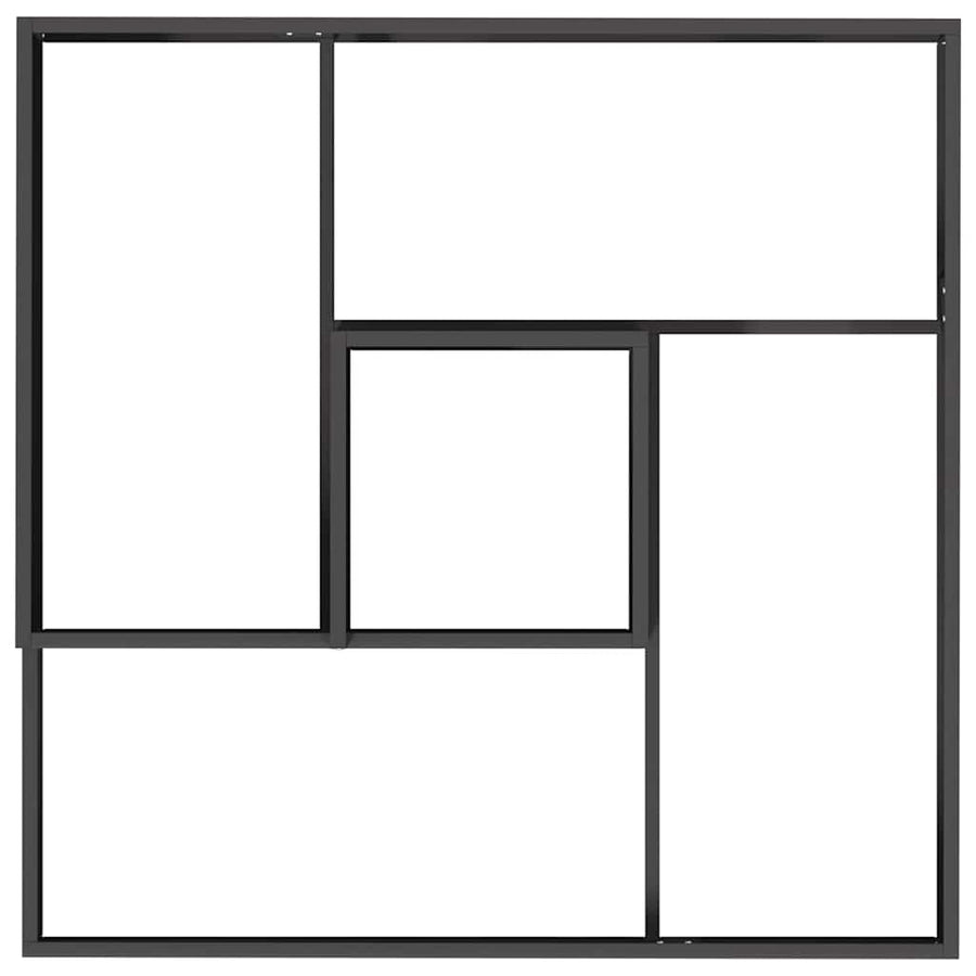 Tuin Bloempot Zwart 100 x 100 x 50 cm Koudgewalst staal