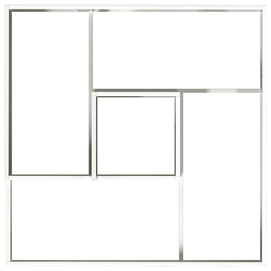 Tuin Bloempot Wit 100 x 100 x 50 cm Koudgewalst staal