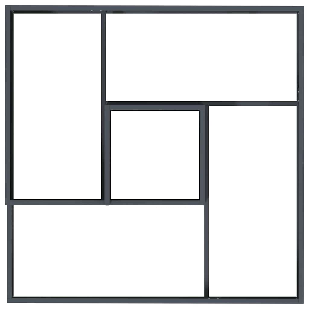 Tuin Bloempot Antraciet 100 x 100 x 50 cm Koudgewalst staal
