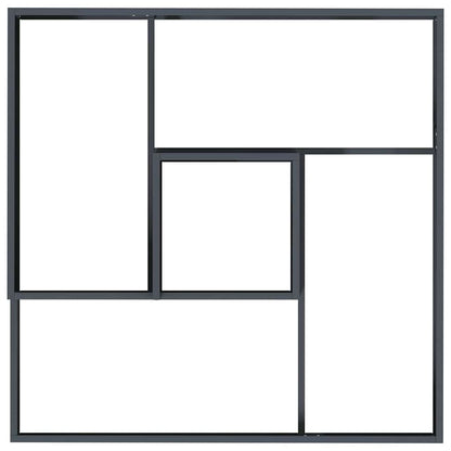 Tuin Bloempot Antraciet 100 x 100 x 50 cm Koudgewalst staal