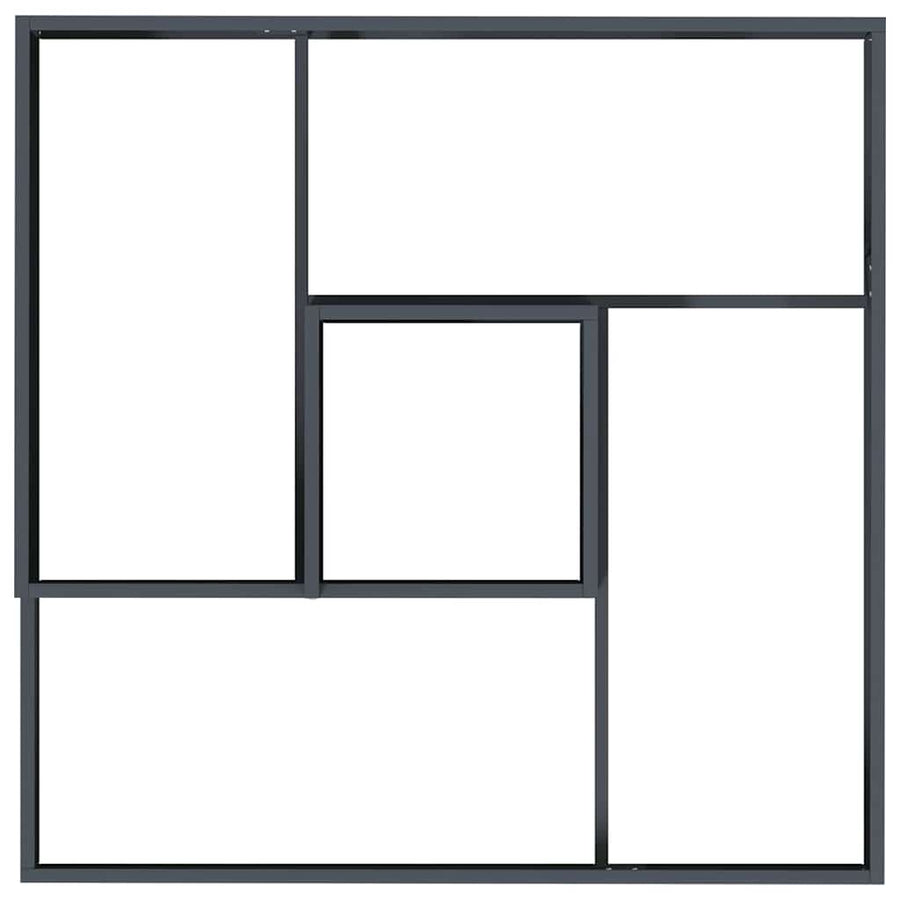 Tuin Bloempot Antraciet 100 x 100 x 50 cm Koudgewalst staal