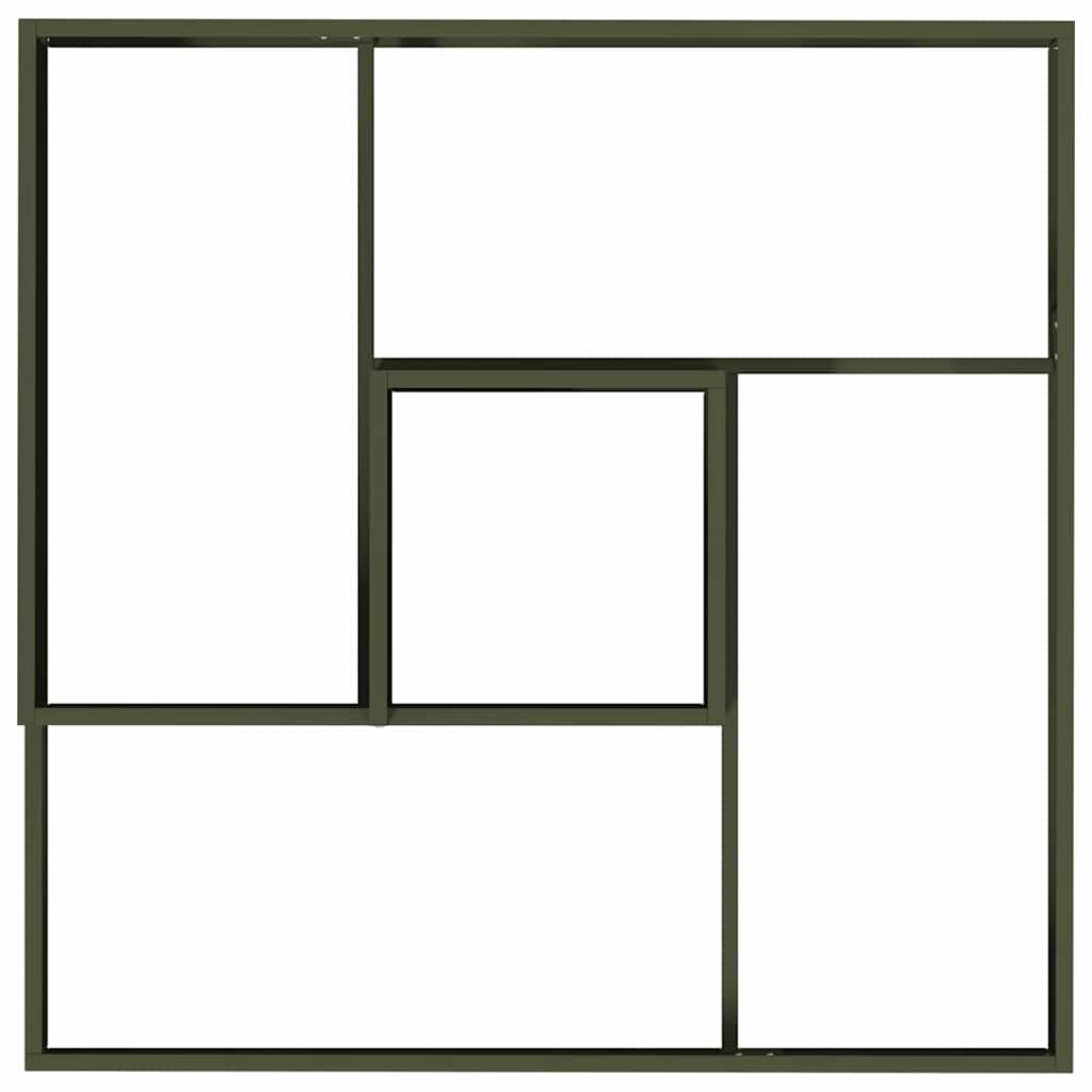 Tuin Bloempot Olijf Groen 100 x 100 x 50 cm Koudgewalst staal