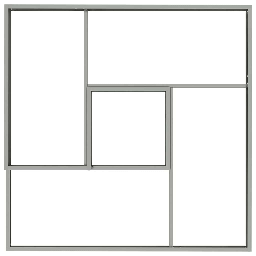 Tuin Bloempot Zilver 100 x 100 x 50 cm Gegalvaniseerd staal