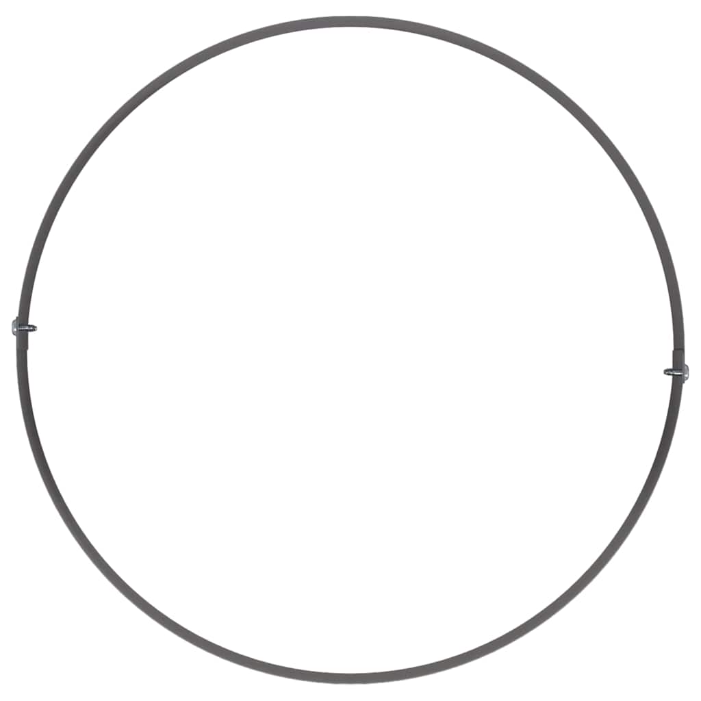 Plantenring 5 pcs Zwart 30 x 30 x 20 cm Koudgewalst staal