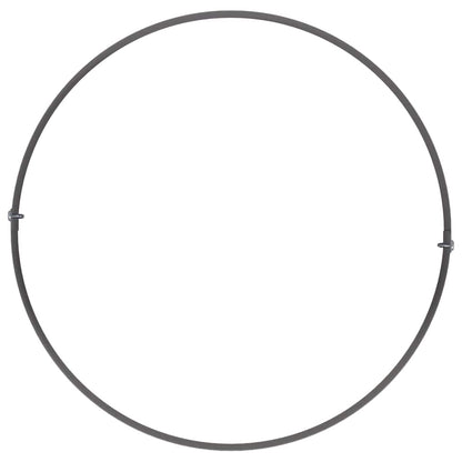 Plantenring 5 pcs Zwart 30 x 30 x 20 cm Koudgewalst staal