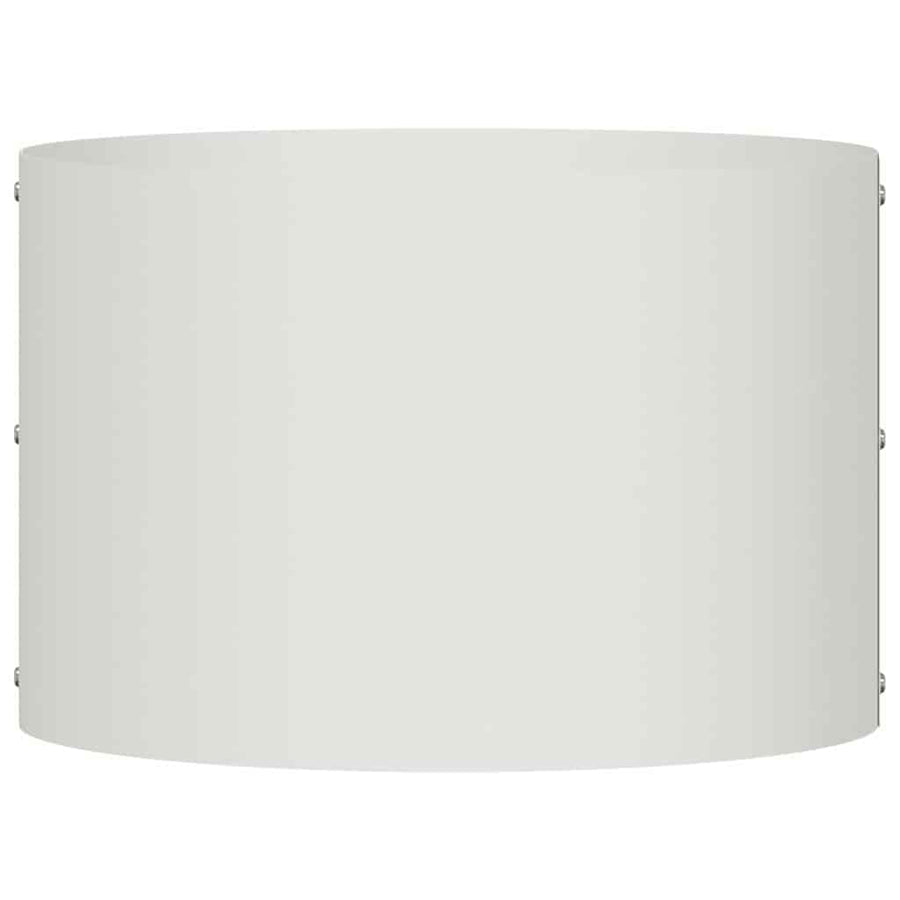 Plantenring Wit 30 x 30 x 20 cm Koudgewalst staal