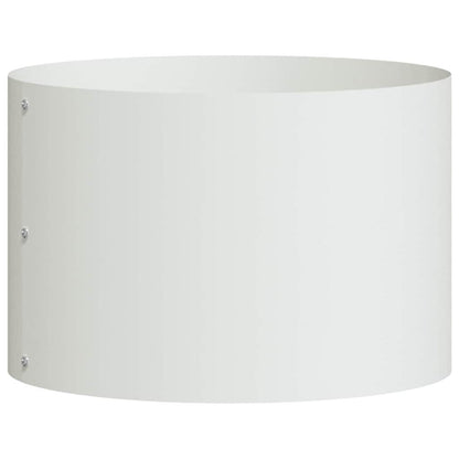 Plantenring 5 pcs Wit 30 x 30 x 20 cm Koudgewalst staal