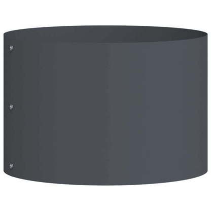 Plantenring Antraciet 30 x 30 x 20 cm Koudgewalst staal