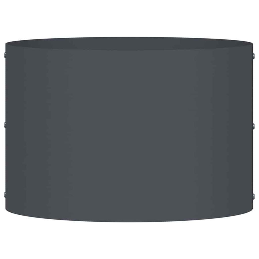 Plantenring Antraciet 30 x 30 x 20 cm Koudgewalst staal