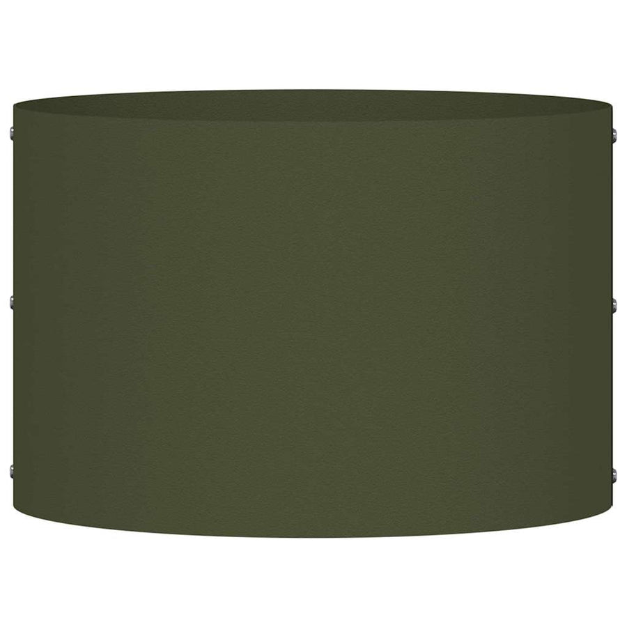 Plantenring Olijf Groen 30 x 30 x 20 cm Koudgewalst staal