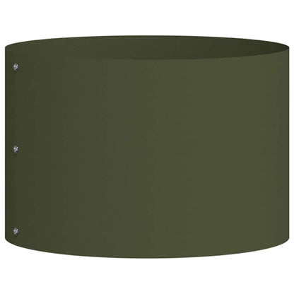 Plantenring 5 pcs Olijf Groen 30 x 30 x 20 cm Koudgewalst staal