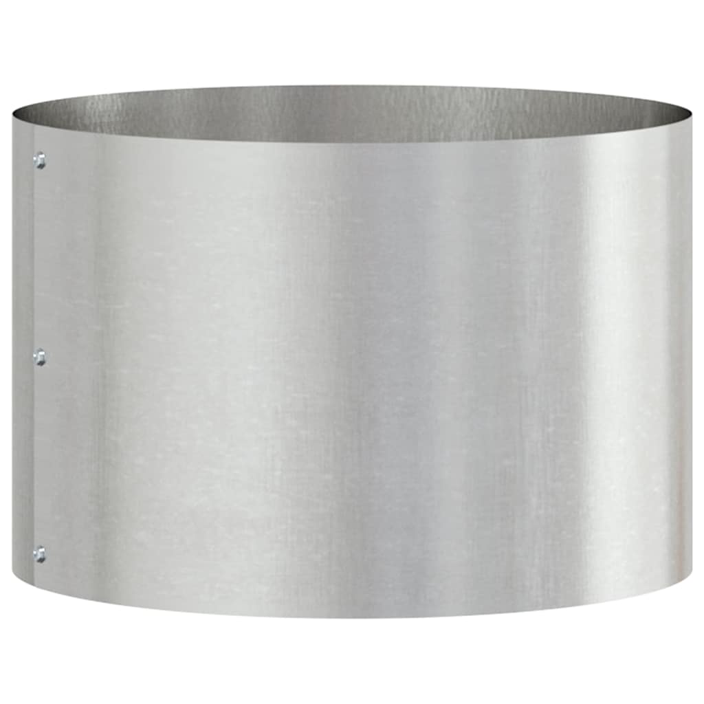 Plantenring Zilver 30 x 30 x 20 cm Roestvrij staal
