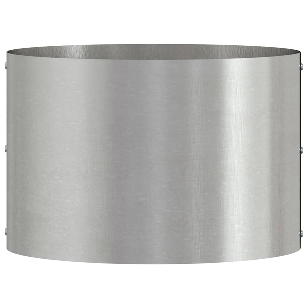 Plantenring Zilver 30 x 30 x 20 cm Roestvrij staal