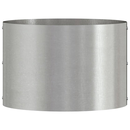 Plantenring Zilver 30 x 30 x 20 cm Roestvrij staal