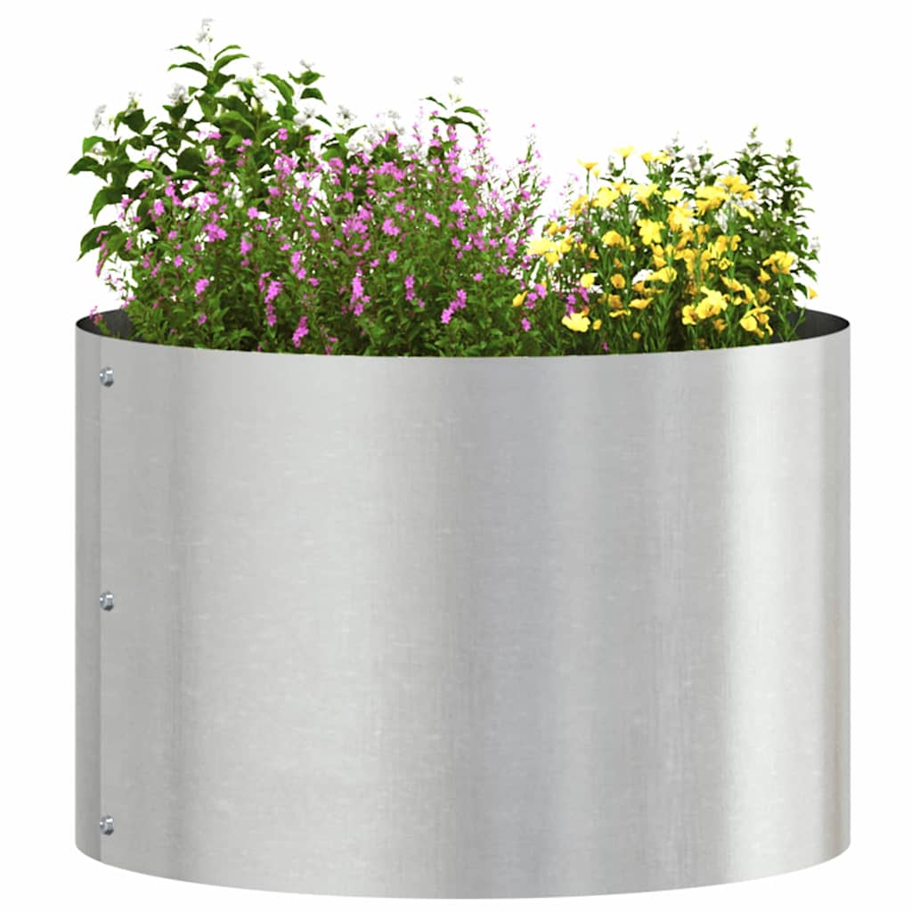 Plantenring Zilver 30 x 30 x 20 cm Roestvrij staal