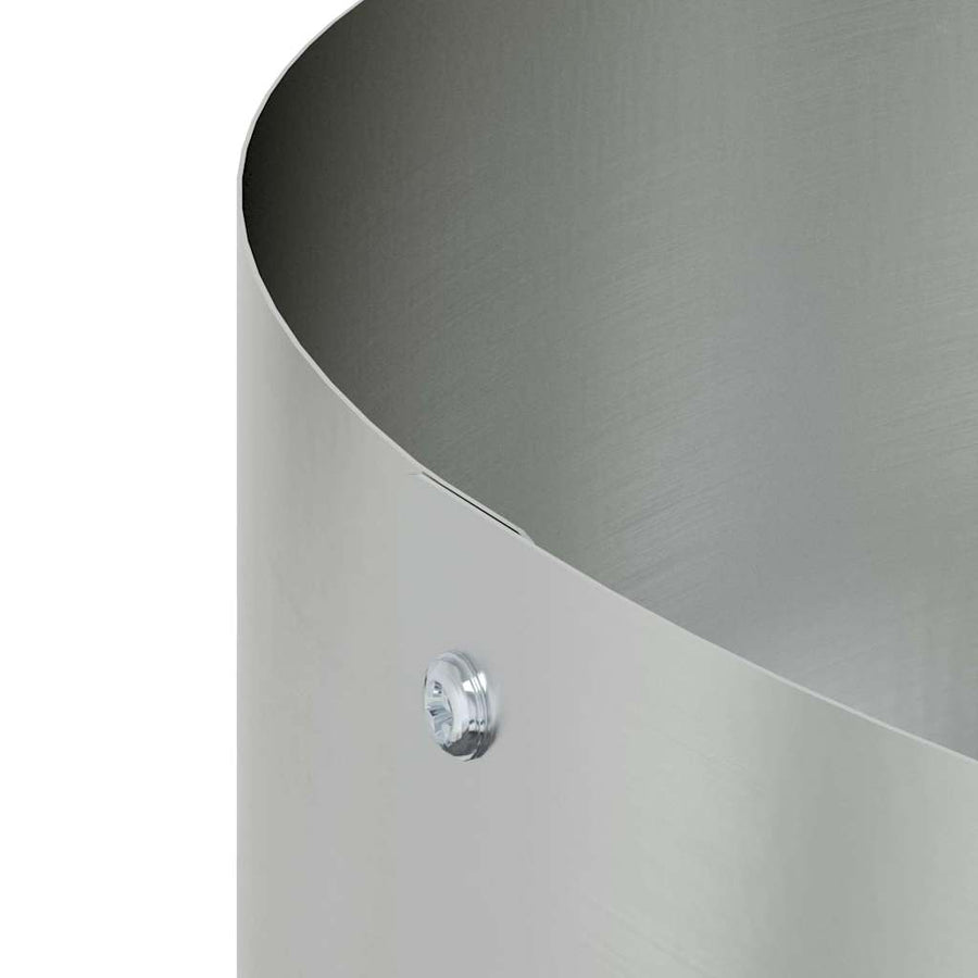 Plantenring Zilver 30 x 30 x 20 cm Gegalvaniseerd staal