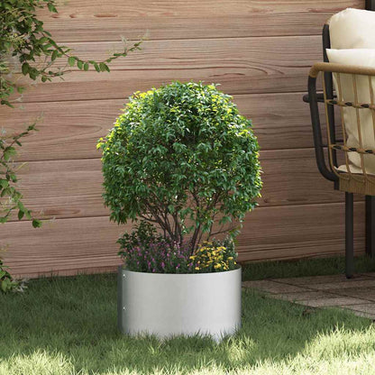 Plantenring Zilver 30 x 30 x 20 cm Gegalvaniseerd staal