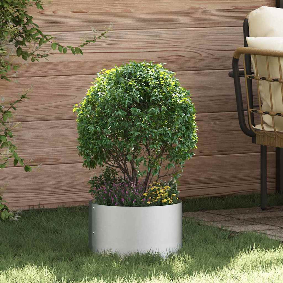 Plantenring Zilver 30 x 30 x 20 cm Gegalvaniseerd staal