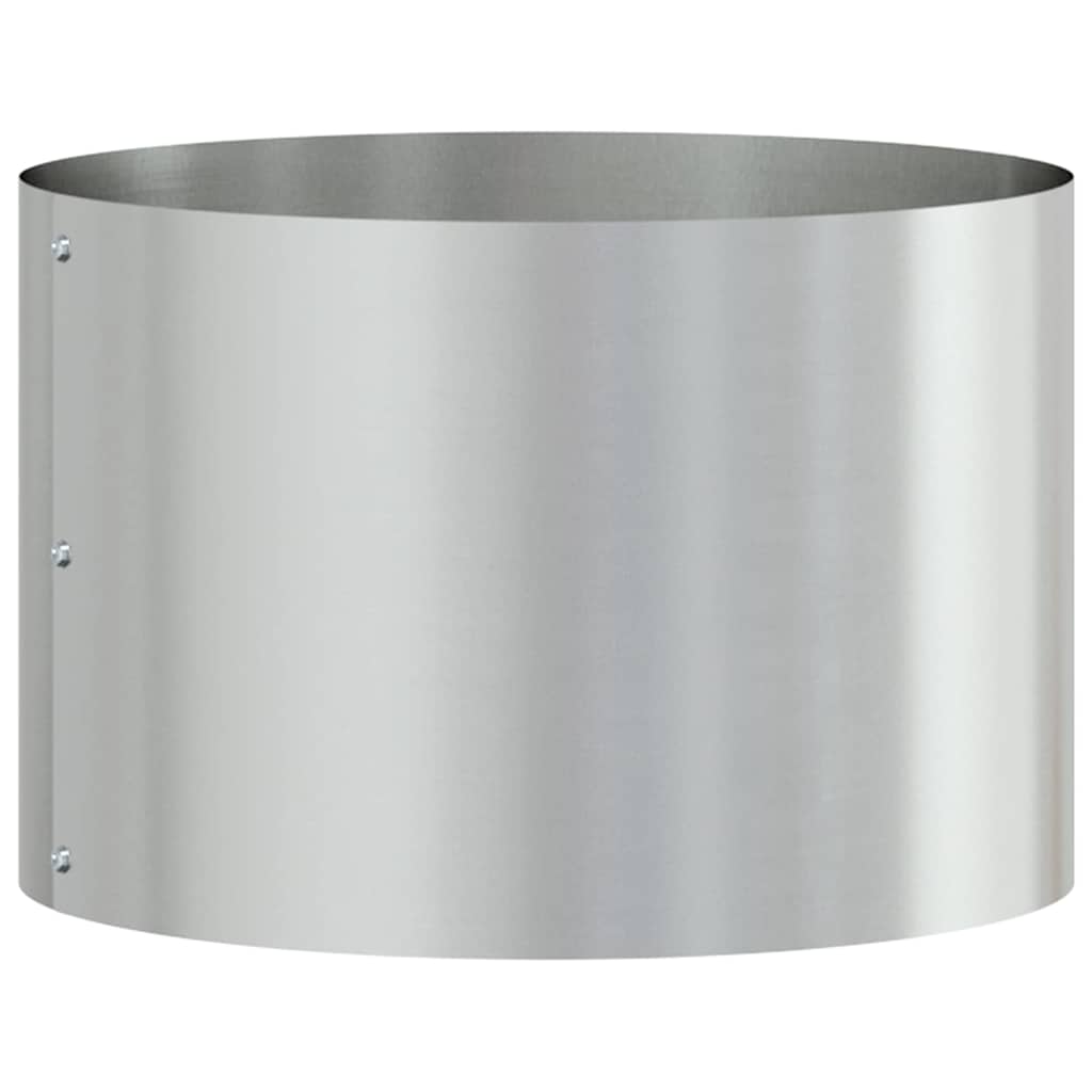 Plantenring Zilver 30 x 30 x 20 cm Gegalvaniseerd staal