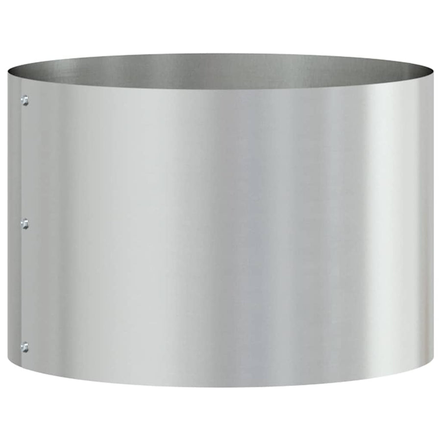 Plantenring Zilver 30 x 30 x 20 cm Gegalvaniseerd staal
