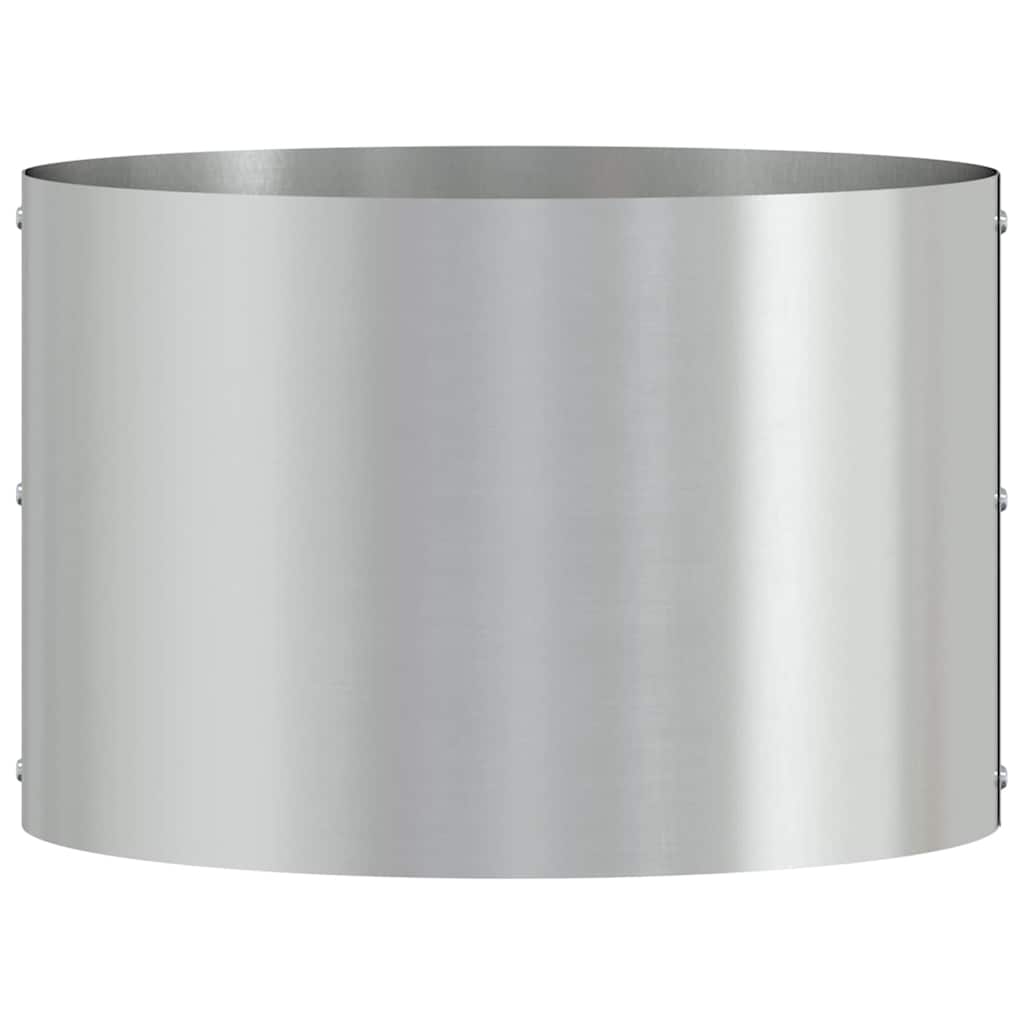 Plantenring Zilver 30 x 30 x 20 cm Gegalvaniseerd staal