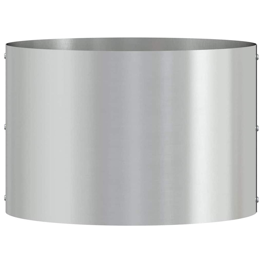Plantenring Zilver 30 x 30 x 20 cm Gegalvaniseerd staal