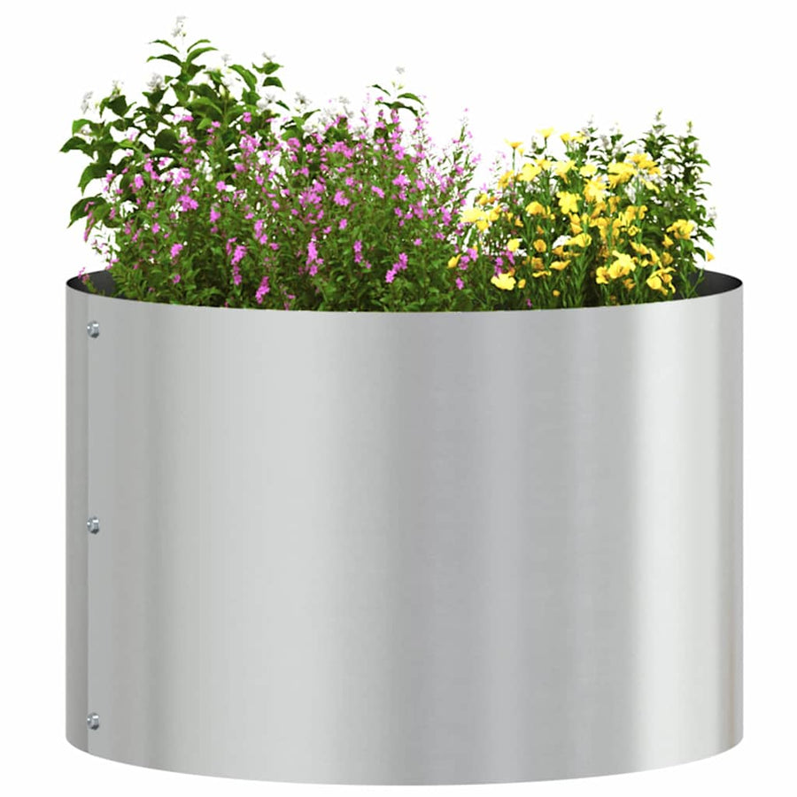 Plantenring Zilver 30 x 30 x 20 cm Gegalvaniseerd staal