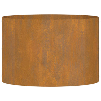 Plantenring 5 pcs Bruin 30 x 30 x 20 cm Cortenstaal