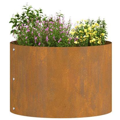 Plantenring 5 pcs Bruin 30 x 30 x 20 cm Cortenstaal