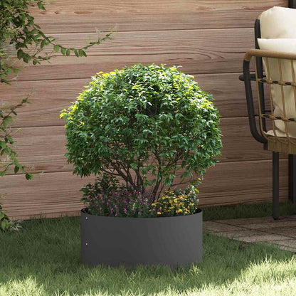 Plantenring Zwart 40 x 40 x 20 cm Koudgewalst staal